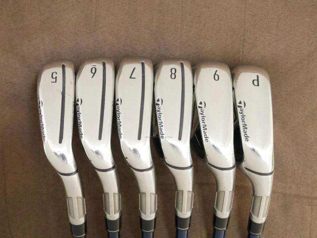 Iron set : Taylormade : ชุดเหล็ก Taylormade SIM 2 MAX OS (ออกปี 2021 Japan Spec. ตีไกลสุดๆ หน้าเด้ง เหล็ก 7 Loft 25.5) มีเหล็ก 5-Pw (6 ชิ้น) ก้านกราไฟต์ Mitsubishi TENSEI TM60 Flex R