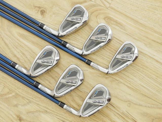 Iron set : Taylormade : ชุดเหล็ก Taylormade SIM 2 MAX OS (ออกปี 2021 Japan Spec. ตีไกลสุดๆ หน้าเด้ง เหล็ก 7 Loft 25.5) มีเหล็ก 5-Pw (6 ชิ้น) ก้านกราไฟต์ Mitsubishi TENSEI TM60 Flex R