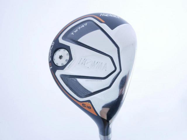 Fairway Wood : Honma : หัวไม้ 5 Honma Tour World TW747 (ปี 2019) Loft 18 ก้าน Honma Vizard FD-6 Flex S