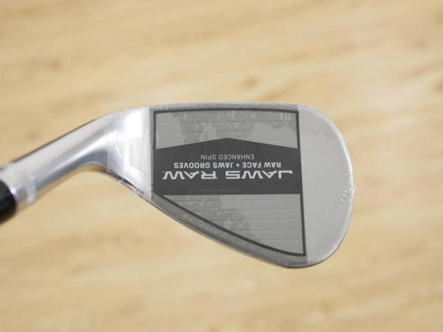 Wedge : Callaway : **ของใหม่ ยังไม่แกะพลาสติก** Wedge Callaway JAWS RAW (รุ่นใหม่ ปี 2023) Loft 52 ก้านเหล็ก Dynamic Gold S200