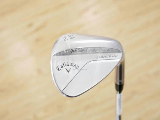 Wedge : Callaway : **ของใหม่ ยังไม่แกะพลาสติก** Wedge Callaway JAWS RAW (รุ่นใหม่ ปี 2023) Loft 54 ก้านเหล็ก Dynamic Gold S200