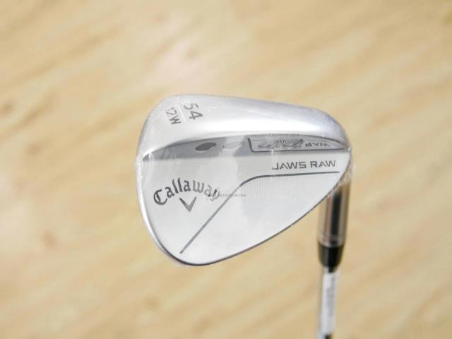 Wedge : Callaway : **ของใหม่ ยังไม่แกะพลาสติก** Wedge Callaway JAWS RAW (รุ่นใหม่ ปี 2023) Loft 54 ก้านเหล็ก Dynamic Gold S200