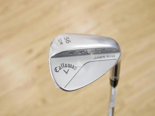 Wedge : Callaway : **ของใหม่ ยังไม่แกะพลาสติก** Wedge Callaway JAWS RAW (รุ่นใหม่ ปี 2023) Loft 56 ก้านเหล็ก Dynamic Gold S200