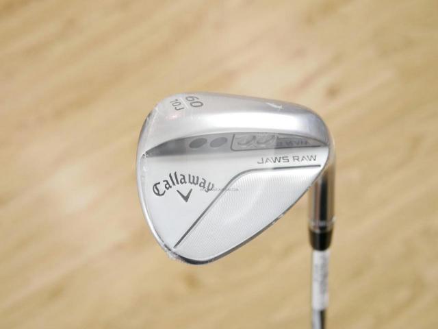 Wedge : Callaway : **ของใหม่ ยังไม่แกะพลาสติก** Wedge Callaway JAWS RAW (รุ่นใหม่ ปี 2023) Loft 60 ก้านเหล็ก Dynamic Gold S200