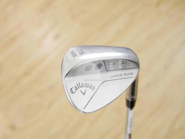 Wedge : Callaway : **ของใหม่ ยังไม่แกะพลาสติก** Wedge Callaway JAWS RAW (รุ่นใหม่ ปี 2023) Loft 56 ก้านเหล็ก NS Pro 950 NEO Flex S