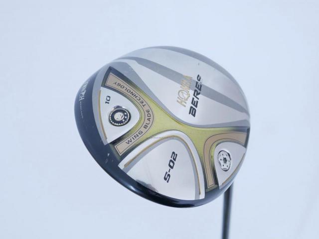 Driver : Honma : ***ก้าน 3 ดาว*** Honma Beres S-02 (460cc.) Loft 10 ก้าน ARMRQ 6 (49) Flex R (3 ดาว)