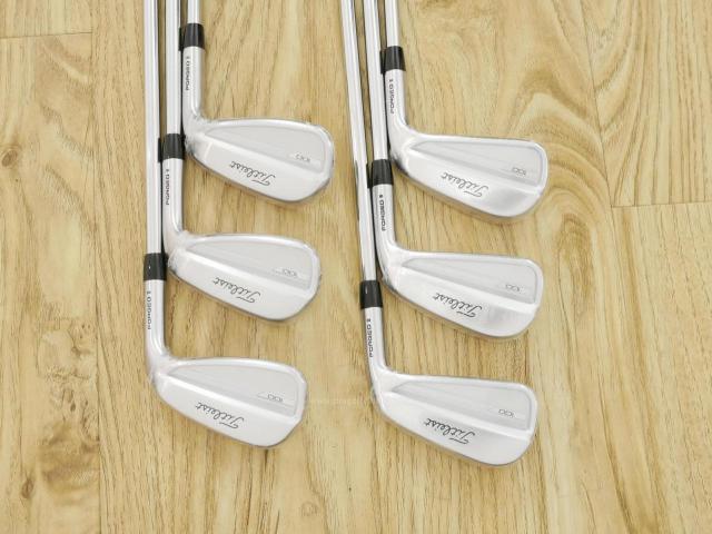 Iron set : Titleist : **ของใหม่ ยังไม่แกะพลาสติก** ชุดเหล็ก Titleist T100 Forged (รุ่นล่าสุด ออกปี 2023 นุ่ม แน่น คม) มีเหล็ก 5-Pw (6 ชิ้น) ก้านเหล็ก Dynamic Gold S200