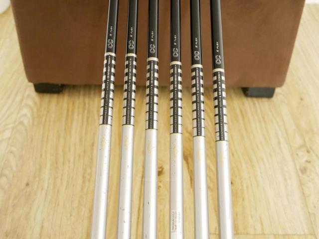 Iron set : Callaway : ชุดเหล็ก Callaway Collection (ตีง่าย ไกล) มีเหล็ก 5-Pw (6 ชิ้น) ก้านกราไฟต์ Flex R