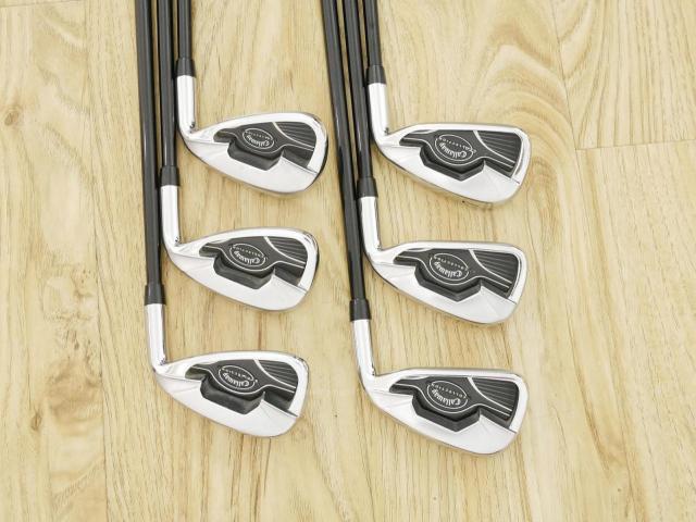 Iron set : Callaway : ชุดเหล็ก Callaway Collection (ตีง่าย ไกล) มีเหล็ก 5-Pw (6 ชิ้น) ก้านกราไฟต์ Flex R