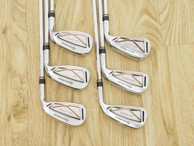 Iron set : Taylormade : ชุดเหล็ก Taylormade SIM GLOIRE (ปี 2021 รุ่นท๊อปสุด Japan Spec) มีเหล็ก 5-Pw (6 ชิ้น) ก้านเหล็ก NS Pro 790 Flex S