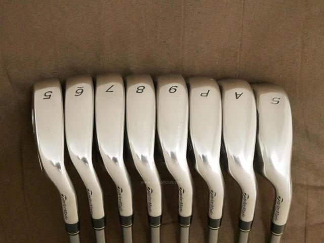 Iron set : Taylormade : ชุดเหล็ก Taylormade RAC r5 มีเหล็ก 5-Pw,Aw,Sw (8 ชิ้น) ก้านกราไฟต์ Flex R