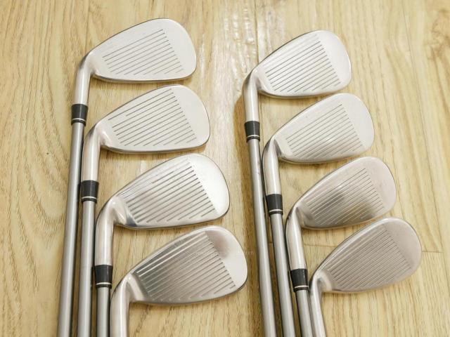 Iron set : Taylormade : ชุดเหล็ก Taylormade RAC r5 มีเหล็ก 5-Pw,Aw,Sw (8 ชิ้น) ก้านกราไฟต์ Flex R