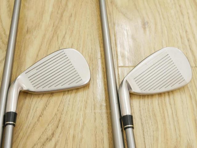 Iron set : Taylormade : ชุดเหล็ก Taylormade RAC r5 มีเหล็ก 5-Pw,Aw,Sw (8 ชิ้น) ก้านกราไฟต์ Flex R