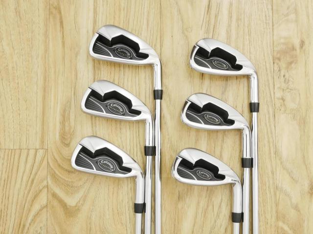 Iron set : Callaway : ชุดเหล็ก Callaway Collection (ตีง่าย ไกล Japan Spec) มีเหล็ก 5-Pw (6 ชิ้น) ก้านเหล็ก GS90 CPT R300