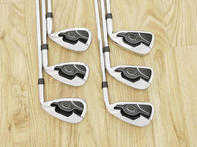 Iron set : Callaway : ชุดเหล็ก Callaway Collection (ตีง่าย ไกล Japan Spec) มีเหล็ก 5-Pw (6 ชิ้น) ก้านเหล็ก GS90 CPT R300