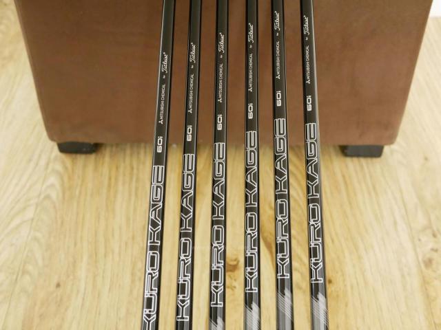 Iron set : Titleist : ชุดเหล็ก Titleist T300 (ออกปี 2019) มีเหล็ก 6-Pw,48 (6 ชิ้น) ก้านกราไฟต์ Mitsubishi KUROKAGE 60i Flex R