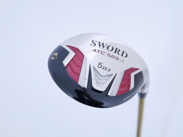 Fairway Wood : Katana : ไม้กระเทย Katana Sword ATC-589a (ปี 2015) Loft 22 ก้าน Speeder 589 Flex SR