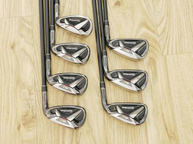 Iron set : Taylormade : ชุดเหล็ก Taylormade M2 มีเหล็ก 5-Pw,Sw (7 ชิ้น) ก้านกราไฟต์ 65 Flex R