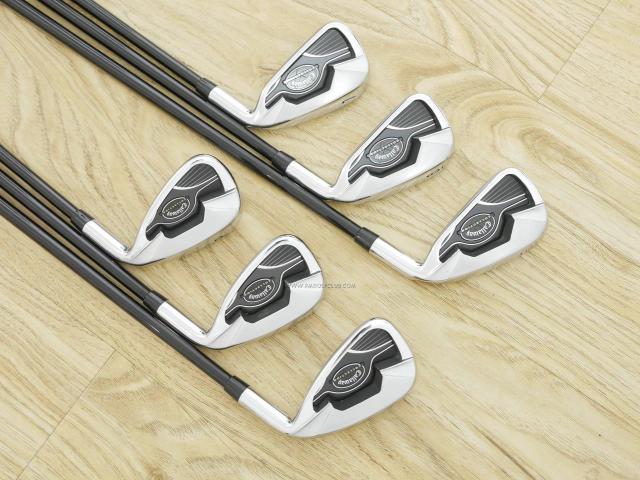 Iron set : Callaway : ชุดเหล็ก Callaway Collection (ตีง่าย ไกล) มีเหล็ก 5-Pw (6 ชิ้น) ก้านกราไฟต์ Flex R