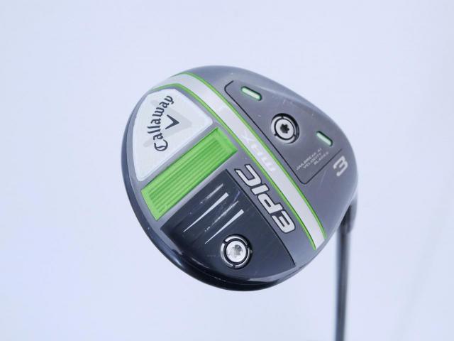 Fairway Wood : callaway : หัวไม้ 3 Callaway EPIC MAX (รุ่นปี 2021) Loft 15 ก้าน Mitsubishi Diamana 40 Flex R