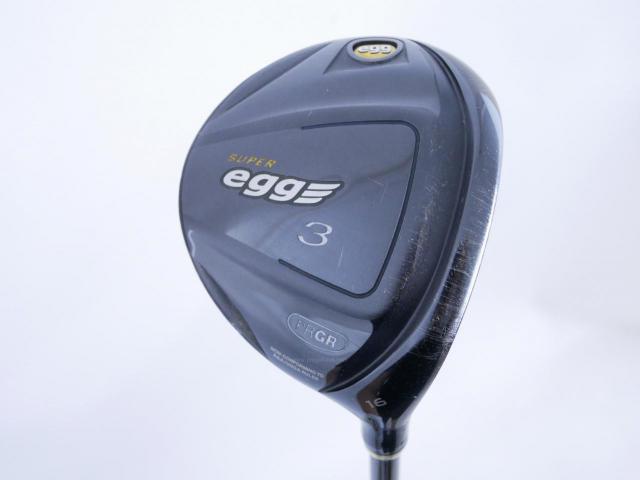 Fairway Wood : PRGR : หัวไม้ 3 PRGR Super Egg (หน้าเด้งเกินกฏ COR 0.84 ออกปี 2018 หายากมาก) Loft 16 Flex SR (M-40)