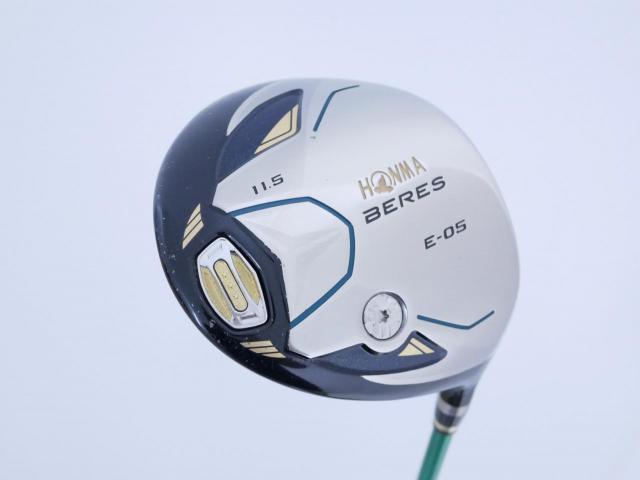 Driver : Honma : **ก้าน 3 ดาว** Honma Beres E-05 (ปี 2017 เหมาะกับซีเนียร์) Loft 11.5 ก้าน ARMRQ ∞ (44) FLEX R (3 ดาว)