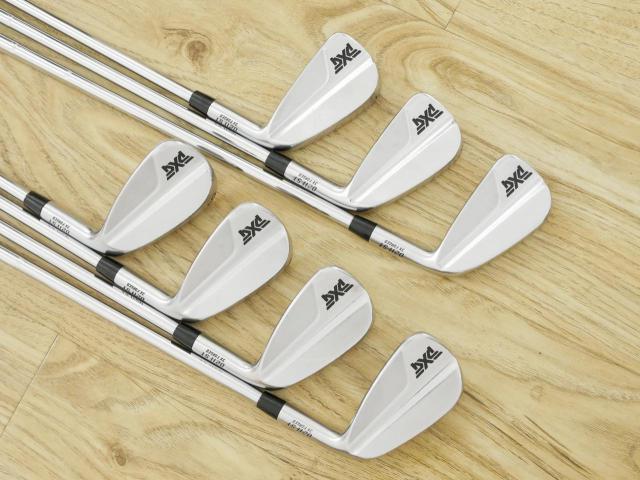 Iron set : PXG : ชุดเหล็ก PXG 0211 ST Forged (ปี 2022 นุ่ม แน่นมาก) มีเหล็ก 5-Pw,Aw (7 ชิ้น) ก้านเหล็ก True Temper Elevate VSS Flex S