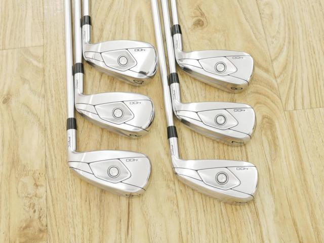 Iron set : Titleist : ชุดเหล็ก Titleist T400 (รุ่นล่าสุด ออกปี 2023 ตีง่ายที่สุด ไกลที่สุด) มีเหล็ก 6-Pw,43 (6 ชิ้น) ก้านกราไฟต์ Titleist 3D401 i50 Flex R