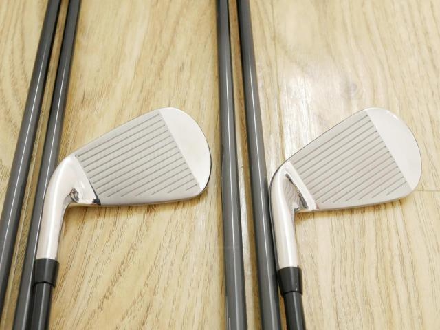 Iron set : Callaway : ชุดเหล็ก Callaway Paradym Ai Smoke (รุ่นล่าสุด ออกปี 2024 ตีง่ายมาก ไกล Japan Spec.) มีเหล็ก 6-Pw,Aw (6 ชิ้น) ก้านกราไฟต์ Fujikura TENSEI 50 Flex R