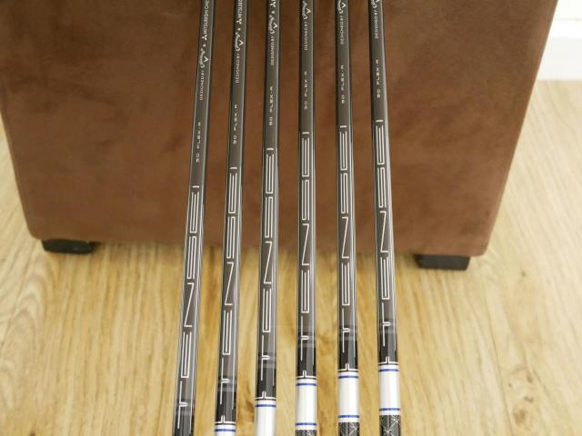 Iron set : Callaway : ชุดเหล็ก Callaway Paradym Ai Smoke (รุ่นล่าสุด ออกปี 2024 ตีง่ายมาก ไกล Japan Spec.) มีเหล็ก 6-Pw,Aw (6 ชิ้น) ก้านกราไฟต์ Fujikura TENSEI 50 Flex R