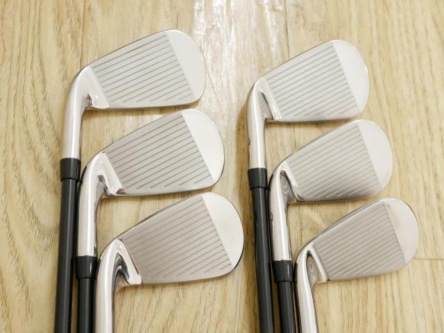 Iron set : Callaway : ชุดเหล็ก Callaway Paradym Ai Smoke (รุ่นล่าสุด ออกปี 2024 ตีง่ายมาก ไกล Japan Spec.) มีเหล็ก 6-Pw,Aw (6 ชิ้น) ก้านกราไฟต์ Fujikura TENSEI 50 Flex R