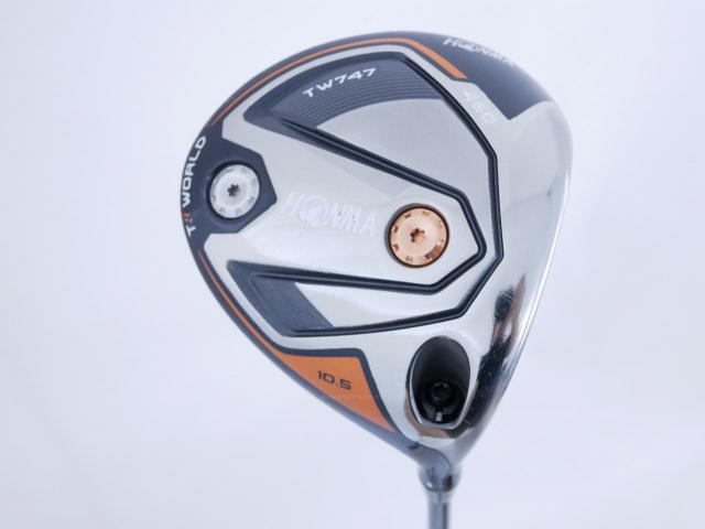 Driver : Honma : ไดรเวอร์ Honma Tour World TW747 460 (ออกปี 2019) Loft 10.5 ก้าน Honma Vizard 50 Flex S