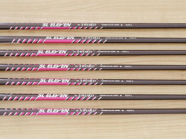 Lady club : All : ชุดเหล็กกระเทย Katana Sword SL-Eleven (ตีง่ายมาก ไกลมาก) มีเหล็ก 5-10,Sw (7 ชิ้น) ก้านกราไฟต์ Flex L