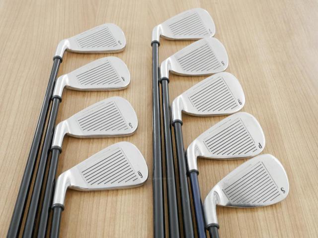 Iron set : Callaway : **มีตำหนิ** ชุดเหล็ก Callaway Big Bertha มีเหล็ก 3-Pw,Sw (9 ชิ้น) ก้านกราไฟต์ Flex R