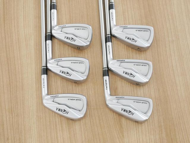 Iron set : Honma : ชุดเหล็ก Honma Tour World TW727P (Forged ออกปี 2016) มีเหล็ก 5-10 (6 ชิ้น) ก้านกราไฟต์ Honma Vizard IB 85 Flex S