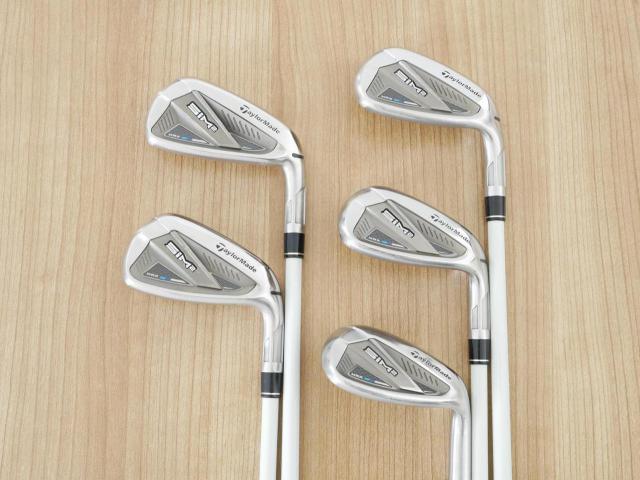 Lady club : All : ชุดเหล็ก Taylormade SIM 2 MAX (ออกปี 2021 Japan Spec.) มีเหล็ก 7-Pw,Sw (5 ชิ้น) ก้านกราไฟต์ Mitsubishi TENSEI TM40 Flex L