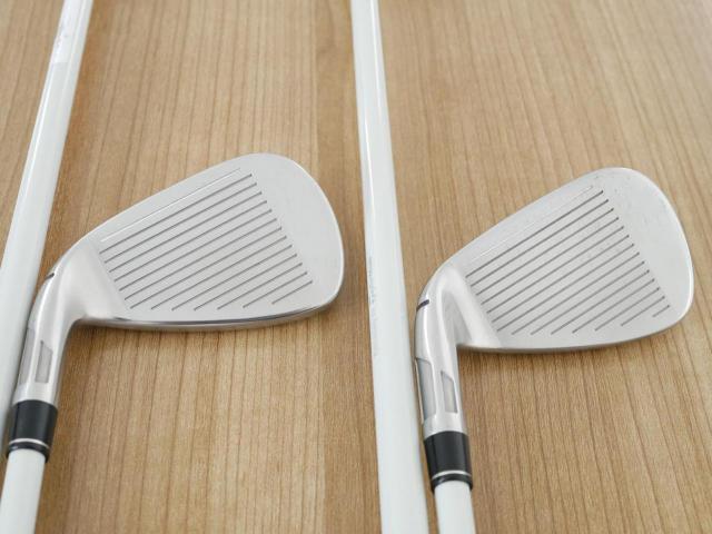 Lady club : All : ชุดเหล็ก Taylormade SIM 2 MAX (ออกปี 2021 Japan Spec.) มีเหล็ก 7-Pw,Sw (5 ชิ้น) ก้านกราไฟต์ Mitsubishi TENSEI TM40 Flex L