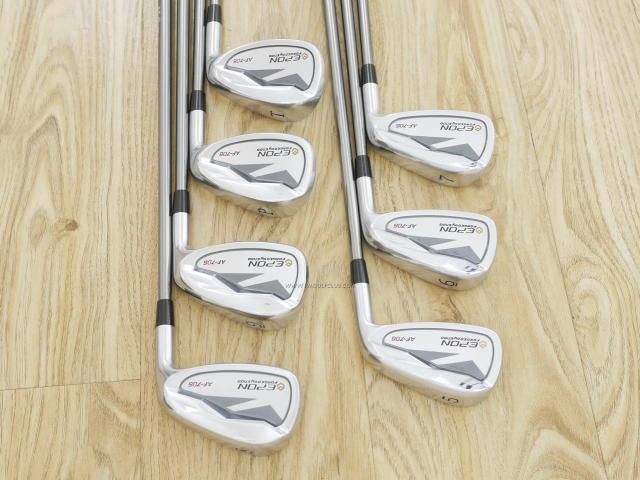 Iron set : Epon : ชุดเหล็ก EPON AF-706 Forged (รุ่นล่าสุด ปี 2021 ใบใหญ่ ตีง่าย ไกล) มีเหล็ก 5-Pw,Tw (7 ชิ้น) สุดยอดก้าน Fujikura Diamond Speeder Flex S