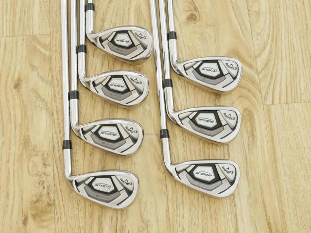 Iron set : Callaway : ชุดเหล็ก Callaway Rogue CF18 (ออกปี 2018 ตีง่าย ไกล) มีเหล็ก 6-Pw,Aw,Sw (7 ชิ้น) ก้านเหล็ก NS Pro 950 Flex S