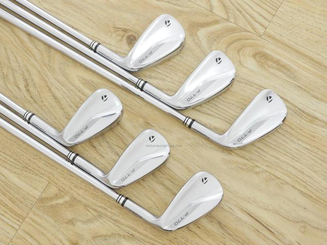 Iron set : Taylormade : ชุดเหล็ก Taylormade P770 Forged (ปี 2021 นุ่ม แน่น) มีเหล็ก 6-Pw,Aw (6 ชิ้น) ก้านเหล็ก Project X 5.0 Flex R