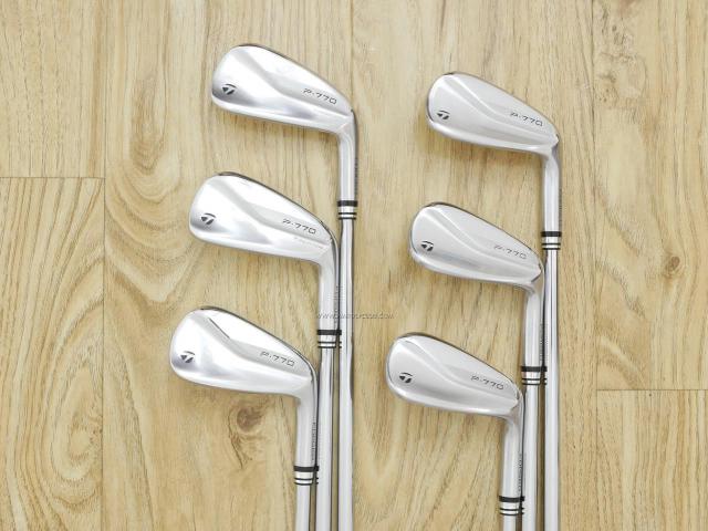 Iron set : Taylormade : ชุดเหล็ก Taylormade P770 Forged (ปี 2021 นุ่ม แน่น) มีเหล็ก 6-Pw,Aw (6 ชิ้น) ก้านเหล็ก Project X 5.0 Flex R