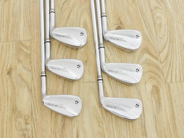 Iron set : Taylormade : ชุดเหล็ก Taylormade P770 Forged (ปี 2021 นุ่ม แน่น) มีเหล็ก 6-Pw,Aw (6 ชิ้น) ก้านเหล็ก Project X 5.0 Flex R