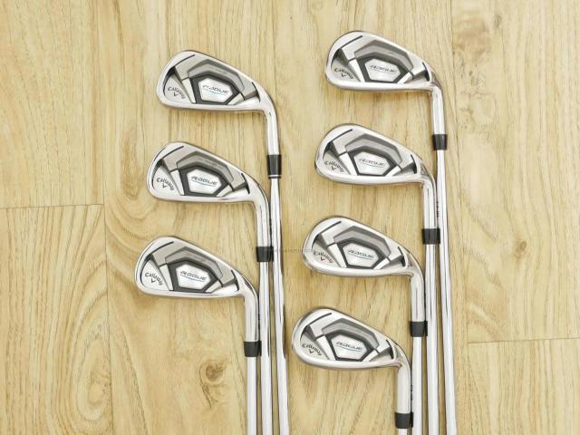 Iron set : Callaway : ชุดเหล็ก Callaway Rogue Star CF18 (ออกปี 2018 ตีง่าย ไกลมากๆ) มีเหล็ก 4-Pw (7 ชิ้น) ก้านเหล็ก NS Pro 950 Flex S