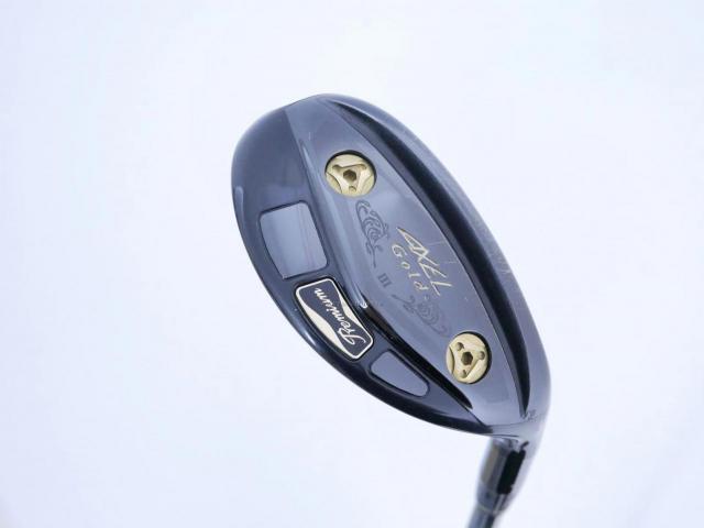 Fairway Wood : Tsuruya : ไม้กระเทย Tsuruya AXEL Gold Premium III (รุ่นปี 2019 ตัวท๊อป) Loft 20 Flex R