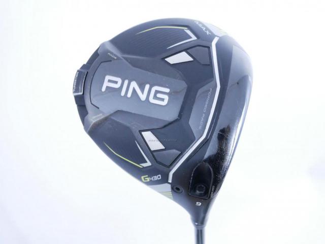 Driver : PING : ไดรเวอร์ Ping G430 Max (รุ่นปี 2023 Japan Spec) Loft 9 (ปรับได้) ก้าน Ping Alta J CB Flex S