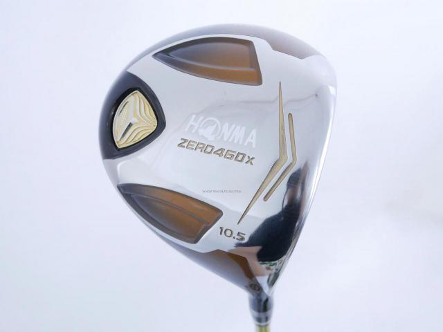 Driver : Honma : **ก้าน 3 ดาว** ไดรเวอร์ Honma ZERO 460x Limited (หน้าเด้งเกินกฏ รุ่นพิเศษ มีเพียง 2500 อันทั่วโลก) Loft 10.5 ก้าน ARMRQ 47 Flex R (3 ดาว)