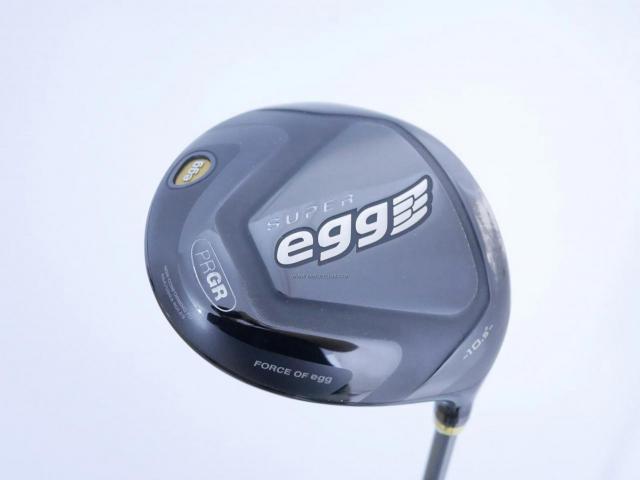 Driver : PRGR : ไดรเวอร์ PRGR Super EGG (ปี 2017 หน้าเด้งเกินกฏ) Loft 10.5 ก้าน M-40 Flex SR