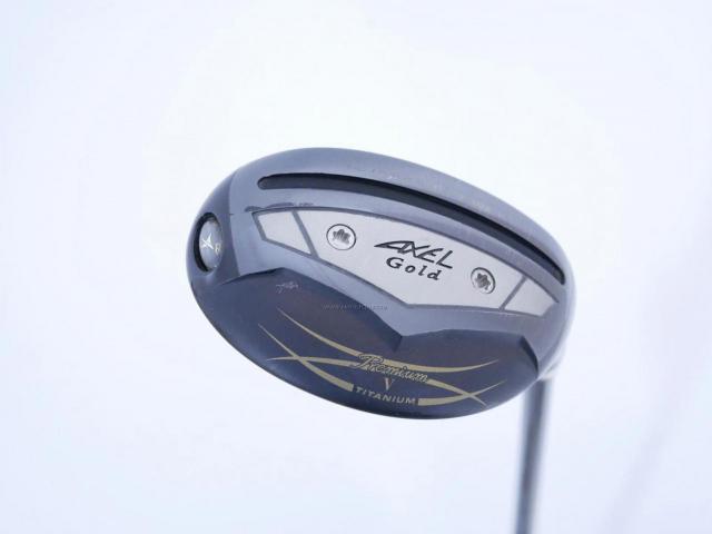 Fairway Wood : Tsuruya : ไม้กระเทย Tsuruya AXEL Gold Premium 5 (รุ่นปี 2023 ตัวท๊อป เด้งเกินกฏ ของใหม่ 2 หมื่นกว่า) Loft 23 Flex R