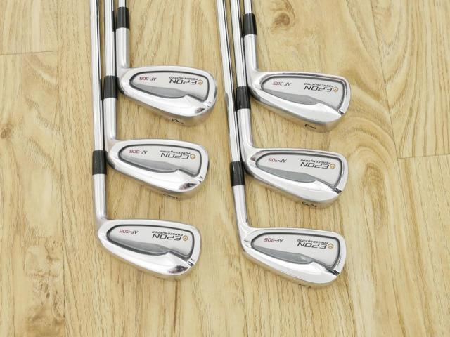 Iron set : Epon : ชุดเหล็ก EPON AF-306 Forged (รุ่นปี 2023) มีเหล็ก 5-Pw (6 ชิ้น) ก้านเหล็ก NS Pro 950 NEO Flex X