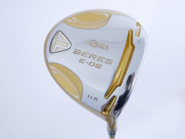 Driver : Honma : **ก้าน 4 ดาว** ไดรเวอร์ Honma Beres E-06 (รุ่นปี 2019) Loft 11.5 ก้าน ARMRQ X (43) Flex R (4 ดาว)